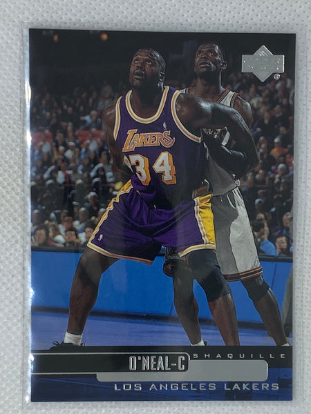 1999-00 Upper Deck Shaquille O'Neal Los Angeles Lakers #59 HOF