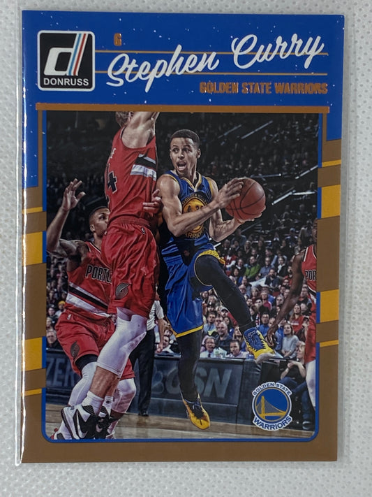 2016-17 Panini Donruss #135 Stephen Curry Golden State Warriors