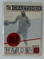 2019-20 Donruss Craftsmen #13 James Harden Houston Rockets