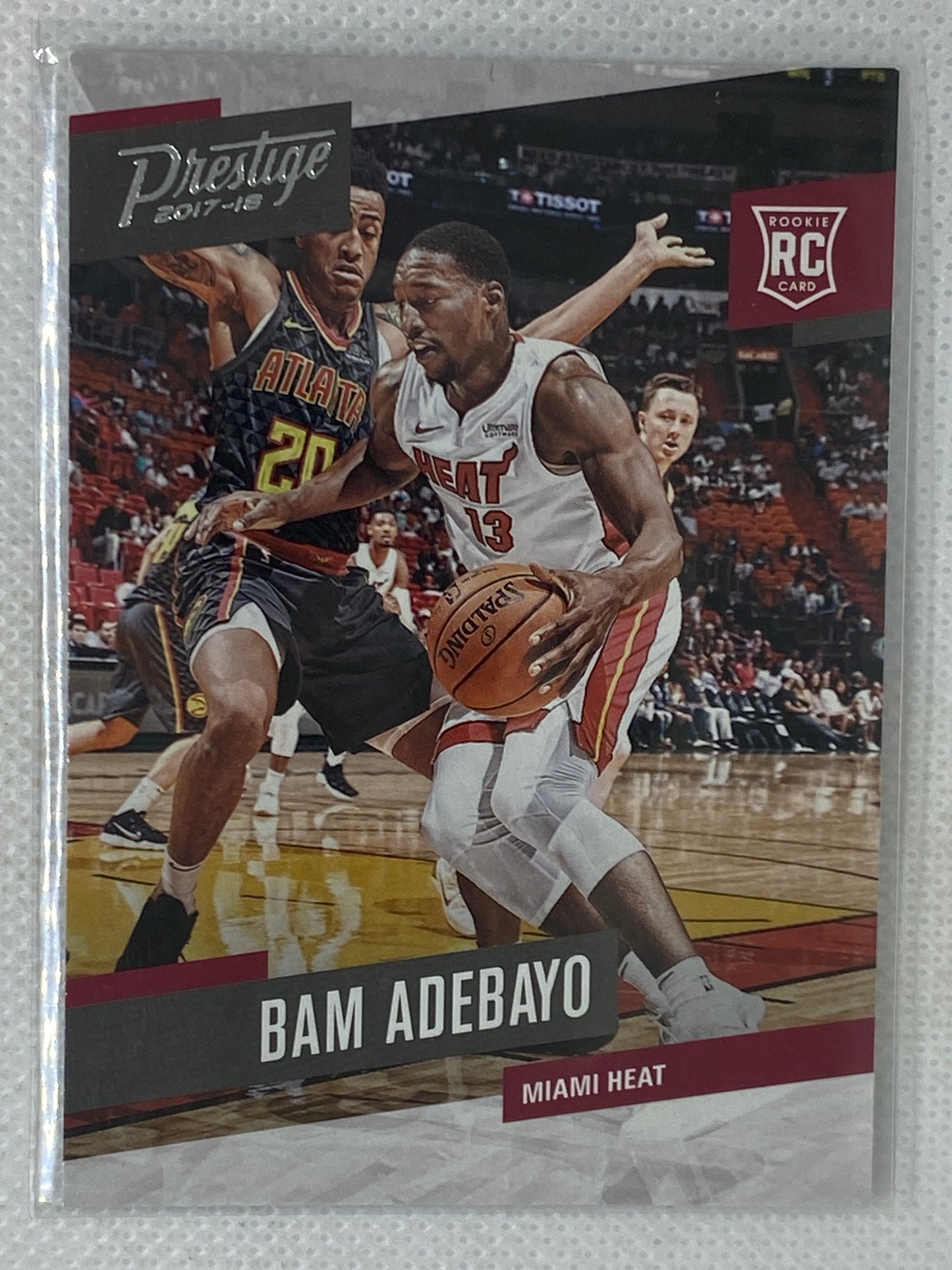 2017-18 Panini Prestige Rookie RC #164 Bam Adebayo Miami Heat