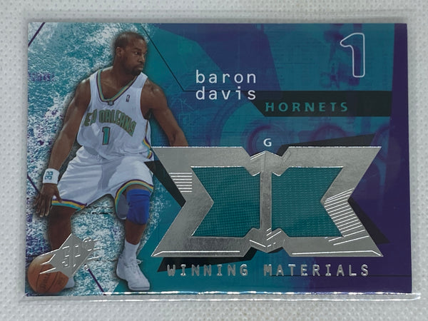 2004-05 SPx Winning Materials #WM-BD Baron Davis Jersey Card