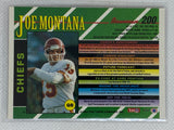 1993 Bowman Football Card #200 Joe Montana FOIL