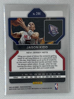 2021-22 Prizm Base #244 Jason Kidd New Jersey Nets