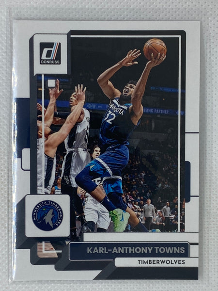 2022-23 Panini Donruss Basketball Karl-Anthony Towns Card #95