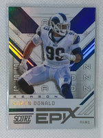 2019 Panini Score Football Epix Season #ES-6 Aaron Donald Los Angeles Rams