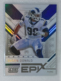 2019 Panini Score Football Epix Season #ES-6 Aaron Donald Los Angeles Rams