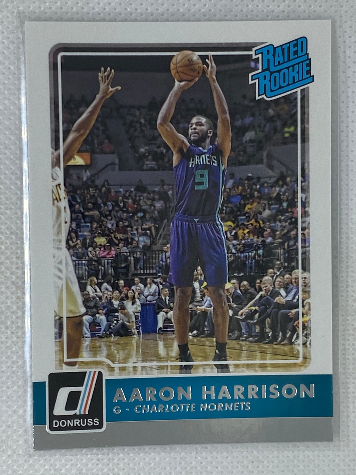 2015-16 Donruss #217 Aaron Harrison Rated Rookie Charlotte Hornets