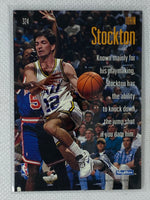 1994-95 SkyBox Premium Sky Shots John Stockton Utah Jazz #324