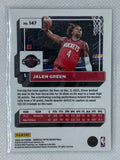 2022-23 Donruss Optic Base #147 Jalen Green - Houston Rockets