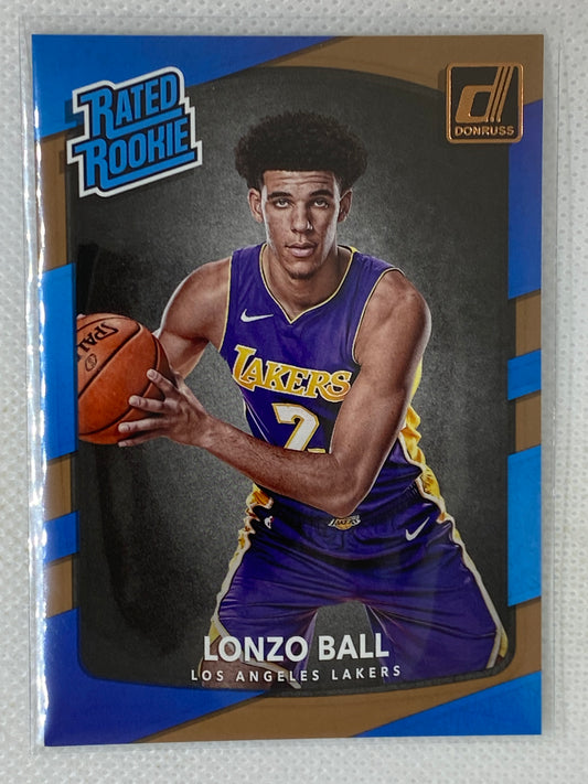 2017-18 Donruss Lonzo Ball Rookie Los Angeles Lakers #199