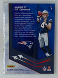 2019 Panini Playoff Air Command Jarrett Stidham #5 New England Patriots