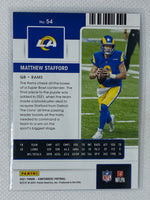 2021 Panini Contenders Season Ticket Matthew Stafford #54 Los Angeles Rams