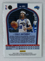 2020-21 Panini Chronicles Basketball #251 Cole Anthony Marquee RC Rookie