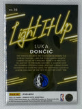 2021-22 Panini Donruss Optic Light It Up Holo Prizm Luka Doncic #10