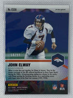 2021 Panini Mosaic Center Stage Blue Prizm /99 John Elway #CS30 HOF