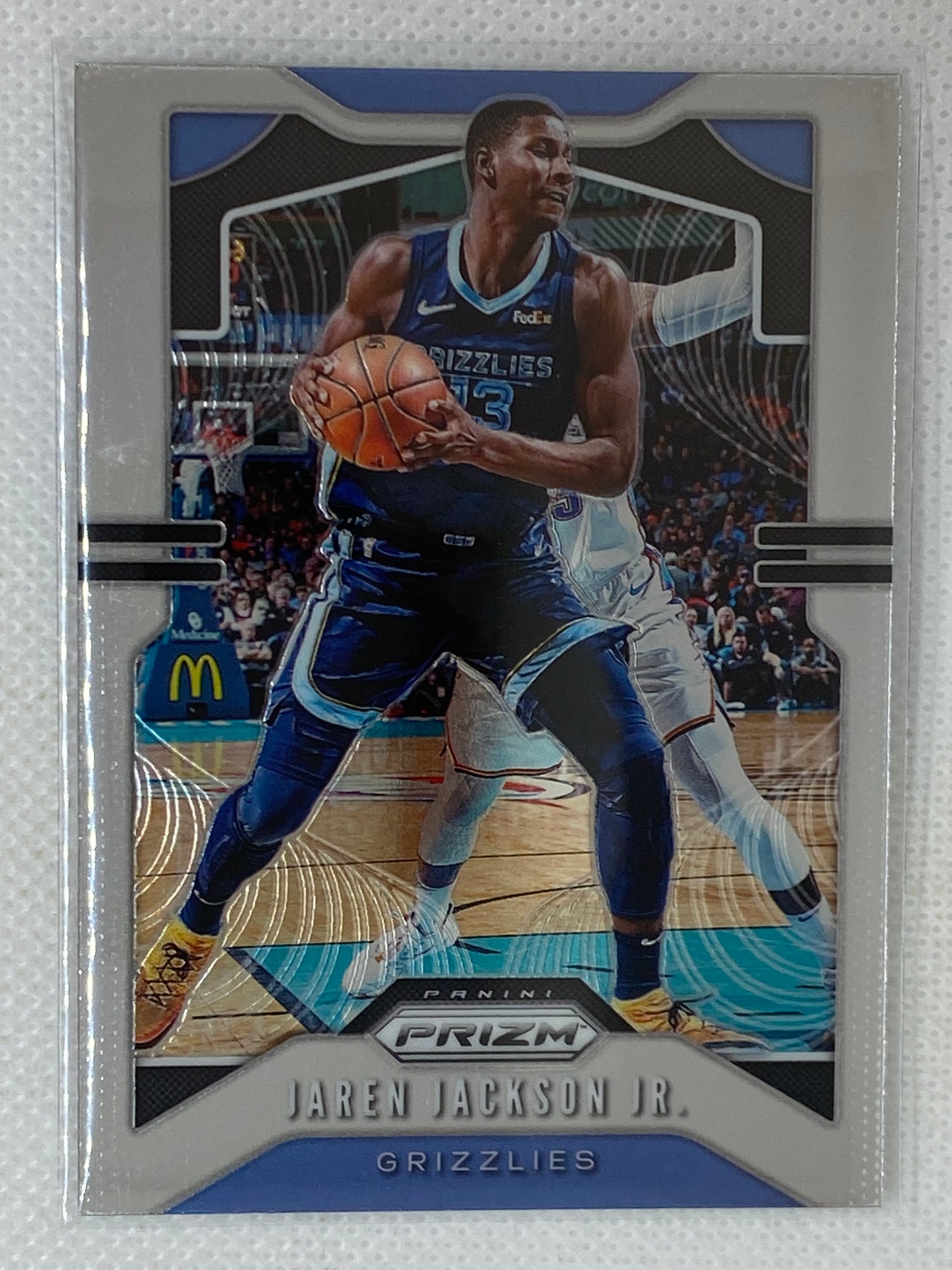 2019-20 Panini Prizm Jaren Jackson Jr #136 Memphis Grizzlies