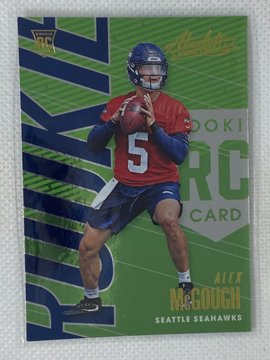 2018 Panini Absolute Rookie Alex McGough #101 Rookie RC