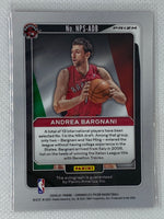 2020-21 Panini Chronicles Prizm Andrea Bargnani NPS-ADB Red National Pride Autograph