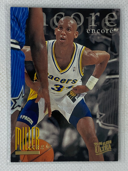 1995-96 Reggie Miller #325 Ultra Encore Basketball Card