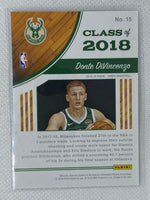 2018-19 Panini NBA Hoops Class of Winter Donte DiVincenzo #15 Rookie