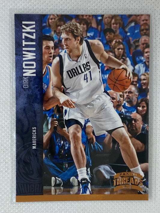 2012-13 Panini Threads - #24 Dirk Nowitzki