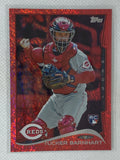 2014 Topps Update Red Hot Foil Tucker Barnhart #US-172 Rookie RC