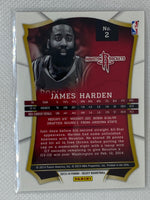 2013-14 Select James Harden Base Card #2 Houston Rockets