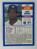 1990 Score Deion Sanders New York Yankees #586