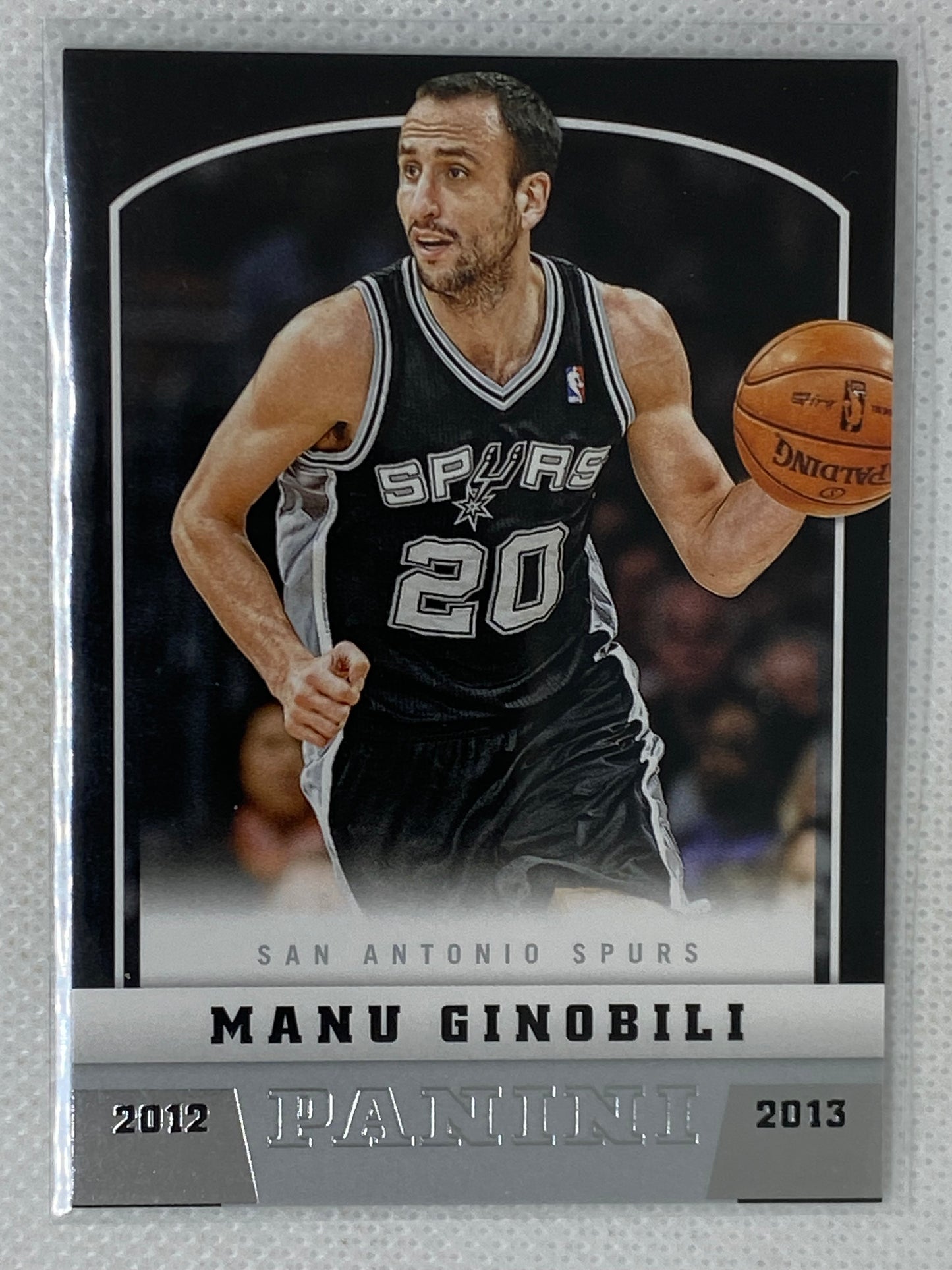 2012-13 Panini #109 Manu Ginobili San Antonio Spurs Basketball Card