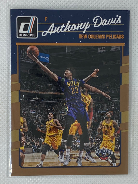 2016-17 Panini Donruss Basketball Anthony Davis Card #97 New Orleans Pelicans