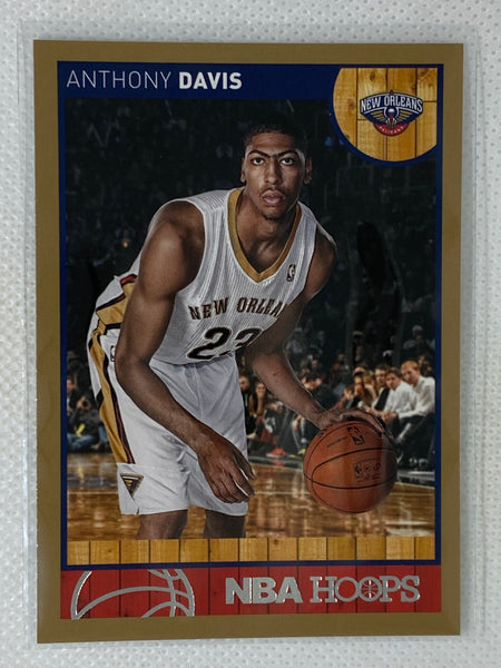 2013-14 Hoops Gold #157 Anthony Davis New Orleans Pelicans