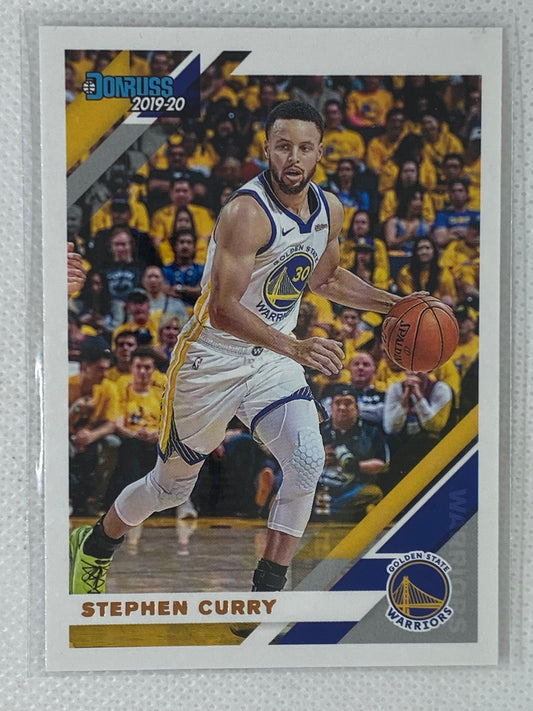 2019-20 Panini Donruss Stephen Steph Curry #64 Golden State Warriors