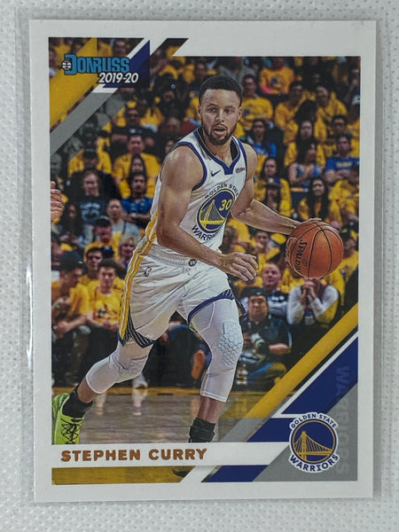 2019-20 Panini Donruss Stephen Steph Curry #64 Golden State Warriors