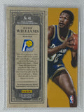2014-15 Panini Gold Standard White Threads /49 Herb Williams #45 Indiana Pacers
