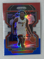 2021-22 Panini Prizm Red White Blue Precious Achiuwa #39 Toronto Raptors