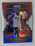 2021-22 Panini Prizm Red White Blue Precious Achiuwa #39 Toronto Raptors