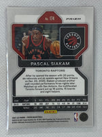 2021 Panini Prizm Pascal Siakam Red White Blue Prizm Toronto Raptors #174