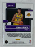 2022-23 Donruss Rated Rookies Base #234 Max Christie - Los Angeles Lakers