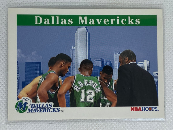1992-93 Hoops Dallas Mavericks Basketball Card #271 Dallas Mavericks