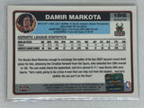 2006-07 Topps Chrome Black Rookie Autograph Damir Markota #186 SSP