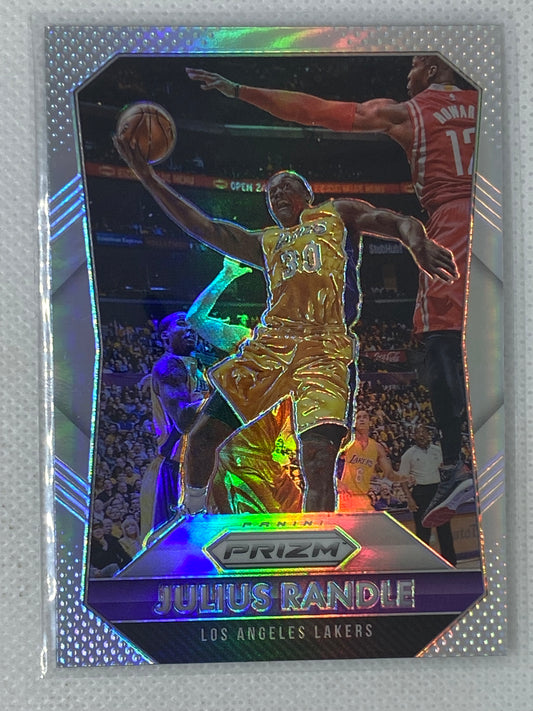 2015-16 Panini Prizm Julius Randle #192 Silver Prizm Lakers Knicks