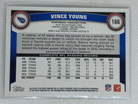 2011 Topps Football Card #166 Vince Young Tennessee Titans