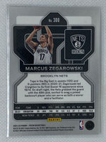 2021-22 Panini Prizm Marcus Zegarowski RC #300 Brooklyn Nets