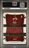 2015-16 Panini Select Blue Prizm Dwyane Wade #43 /249 Miami Heat PSA 10