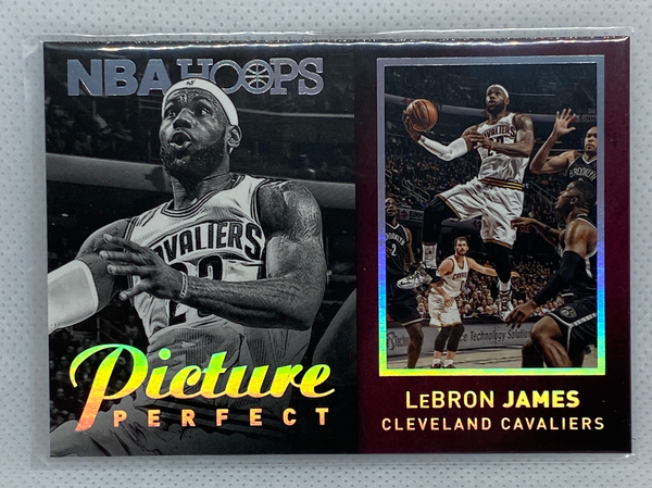 2015-16 NBA Hoops - LeBron James - Picture Perfect Insert #18 Cavaliers