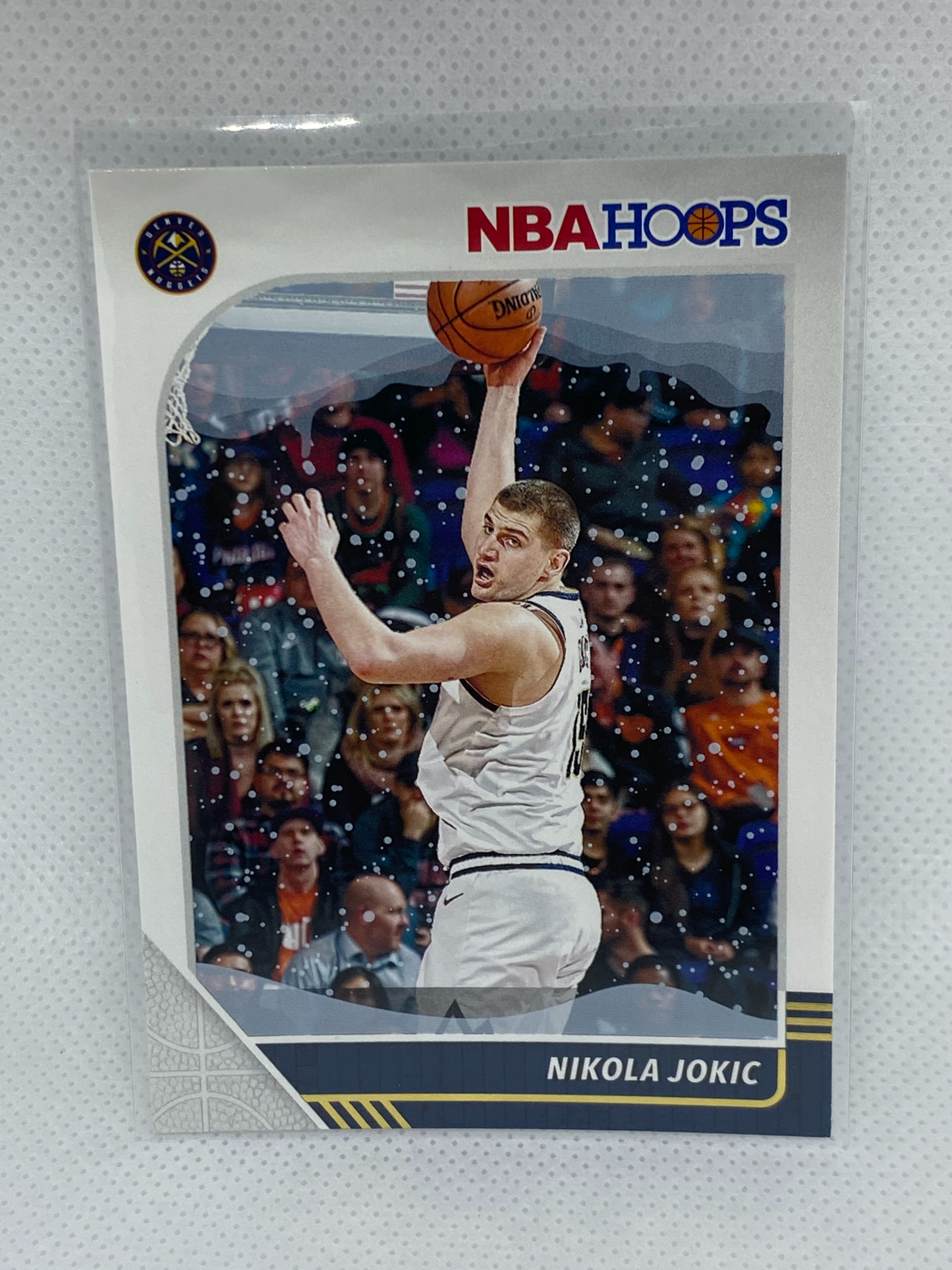 2019-20 NBA Hoops Holiday Winter Snowflakes Nikola Jokic #47