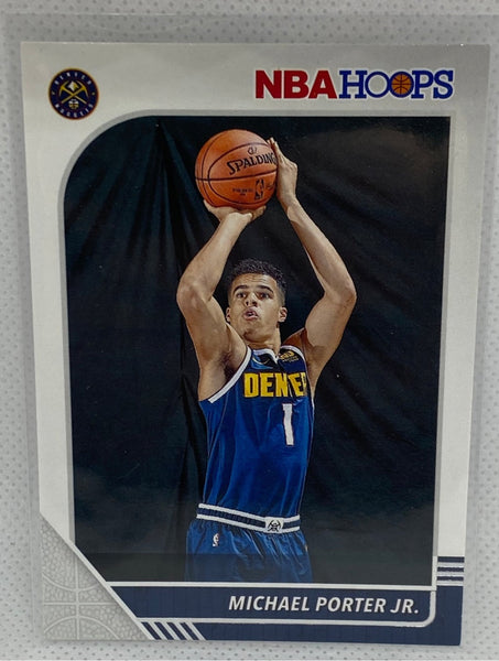 2019/20 Panini NBA Hoops Michael Porter Jr. Base 2nd Year Denver Nuggets #51