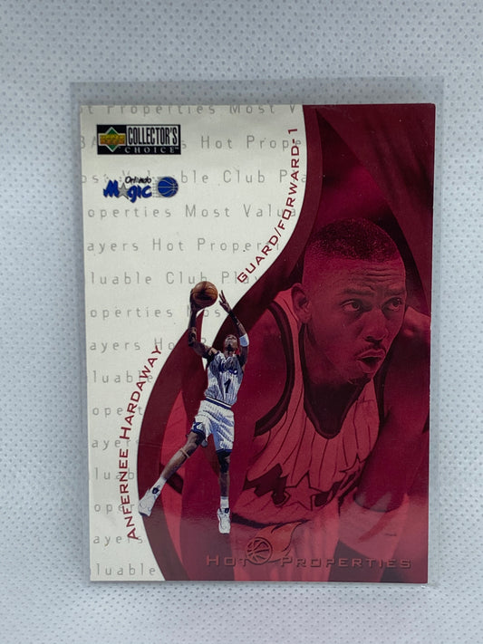 1997-98 Collector's Choice Basketball #374 Anfernee Hardaway Hot Properties