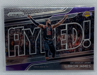 2018-19 Prizm LeBron James #4 Get Hyped!