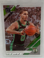 2019-20 Panini Clearly Donruss Basketball Jayson Tatum #2 Boston Celtics